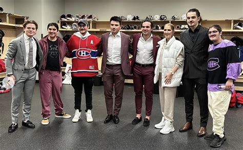 celine golden knights|Celine Dion attends NHL game in rare public appearance .